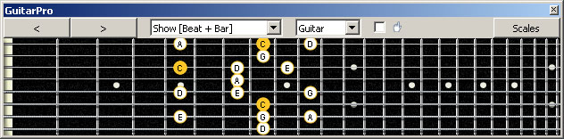 GuitarPro6 8f#6G3G1:6E4E1 box shape